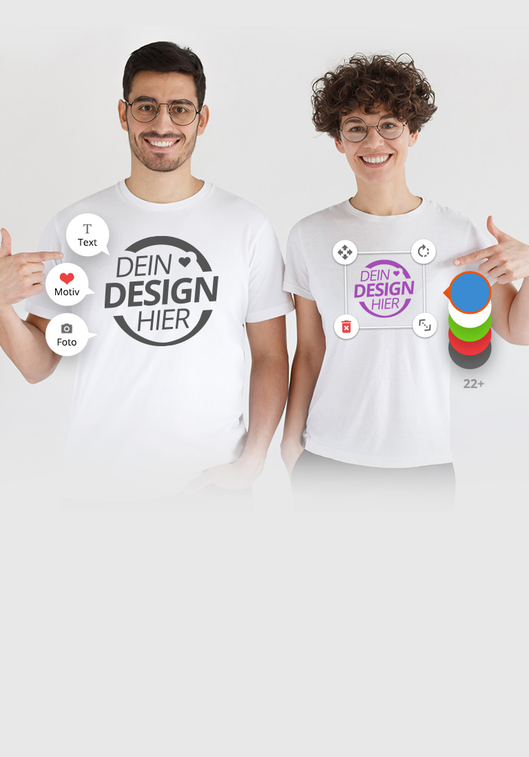 T Shirt Selbst Gestalten Ab 5 90 Shirttuning